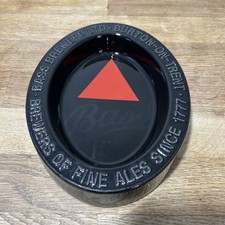 Bass Cask Ale Ceramic Ashtray Wade PDM Made In England Bar Man Cave Prop Decor