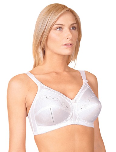 Ladies doreen cotton bra - ladies, by