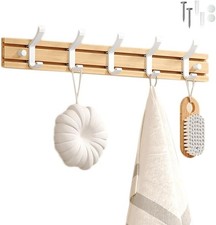Coat Rack Wall Hanger - Bamboo