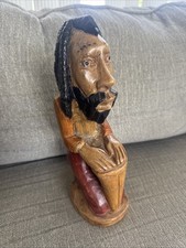 Jamaican rasta Man playing