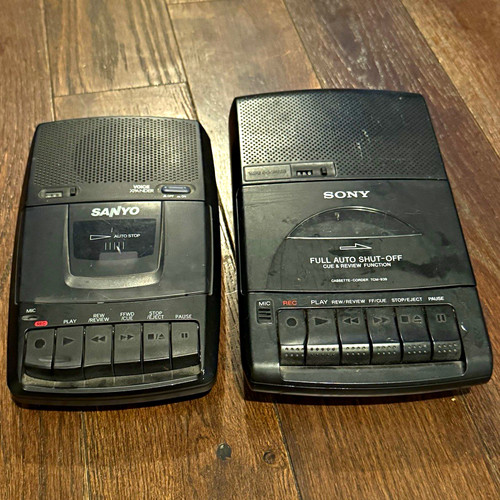 Vintage tape recorder job lot - tape,