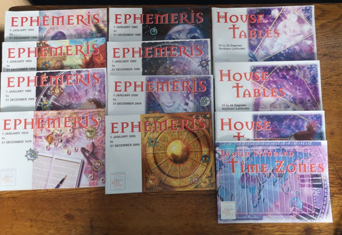 Astrological ephemeris - ephemeris, 12