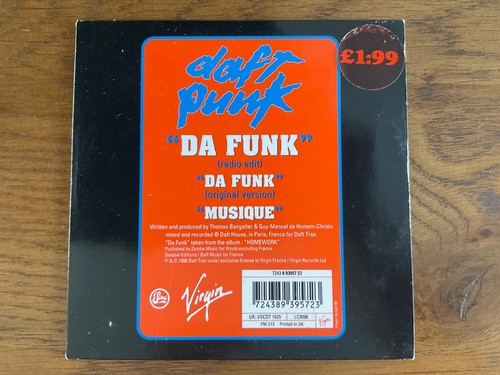 Daft punk funk 1996 - punk~da, 3-track