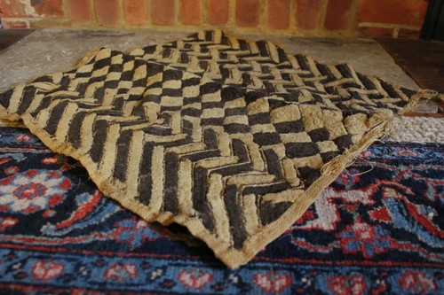 Antique kuba raffia weave - kuba,