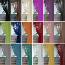 Single plain voile net - single, curtain