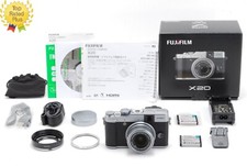 【Top Mint w/ Box】 FUJIFILM Fuji X Series X20 12.0MP Digital Camera Silver JAPAN