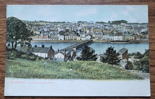 Bideford from above railway - above,