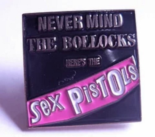 Sex pistols pin badge record - pin, badge.