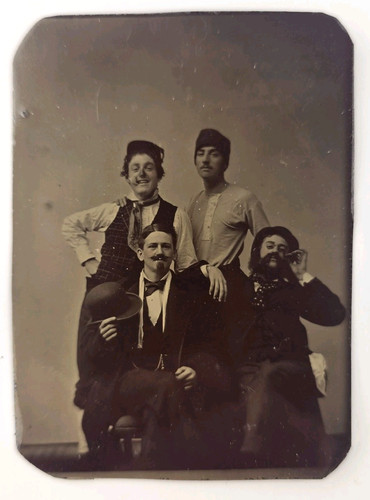 Unique antique tintype - unique, photo