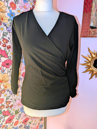 Anne fontaine black jersey - black,