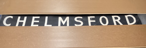 Original 1965 printed canvas