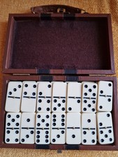 Set Of Dominoes In Retro