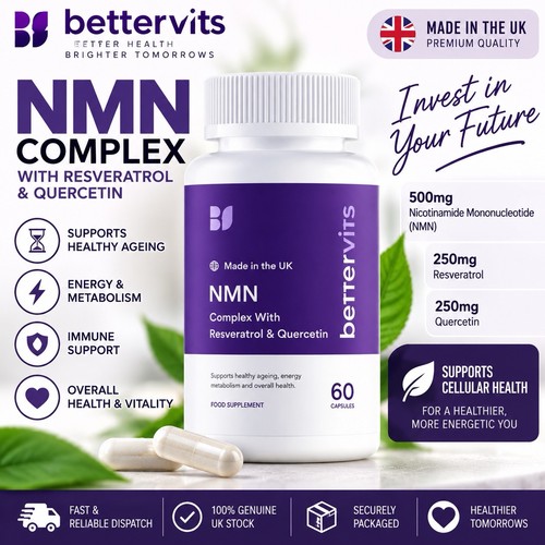 Bettervits nmn complex 500mg - nmn,