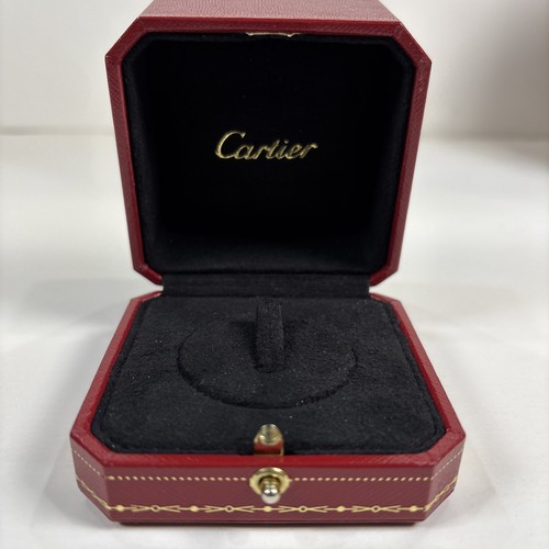 Cartier empty ring case - cartier,