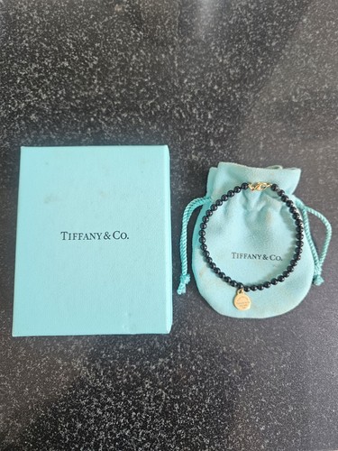 Tiffany 18ct black onyx - co,