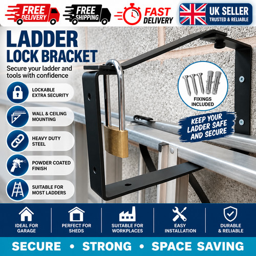 Pack lockable ladder storage - 2,