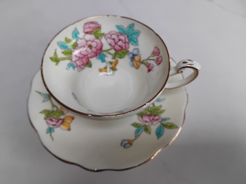 Foley floral vintage teacup - vintage,