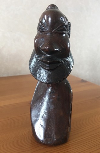 Hand carved african wooden - hand,