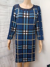 Bushbury Blue Plaid Dress