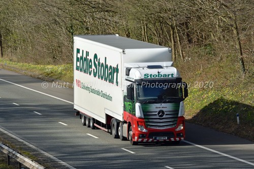 Truck photo 12x8 mercedes - truck,