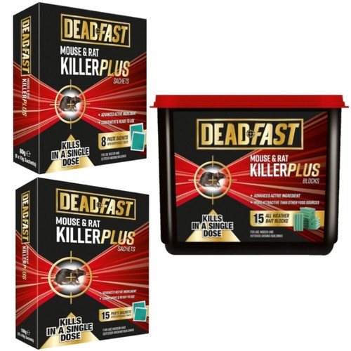 Deadfast mouse rat killer - &,