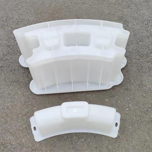 Round concrete block brick - concrete,