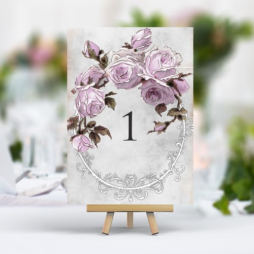 Vintage style wedding table - vintage,