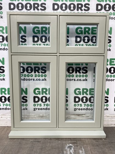 Flush woden grey casement - grey,