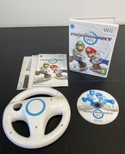 Mario Kart for Nintendo Wii with 1x Official Wii Steering Wheel