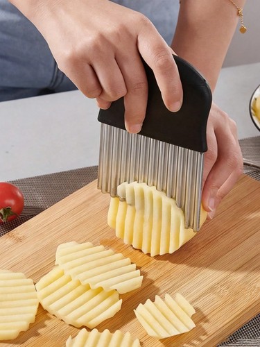 Crinkle cutter stainless - crinkle, steel