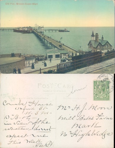 Old pier weston super mare - old,