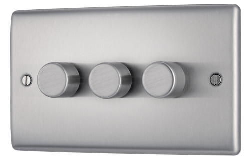 Brushed steel light - bg,