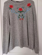 Zara Womens Embroidered Light