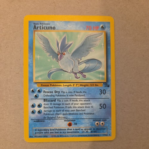 Pokémon tcg articuno - pokémon,