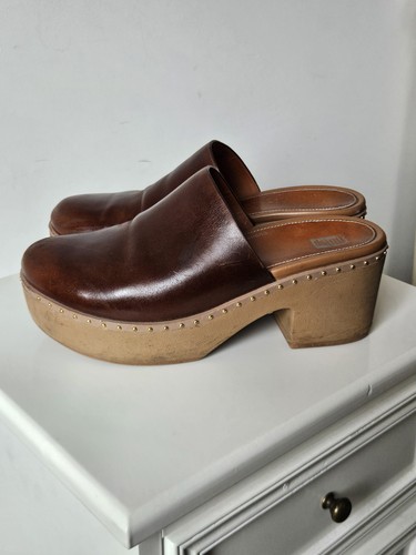 Fitflop brown leather 70s - fitflop,