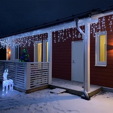 240 LED Icicle Lights 9m