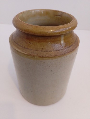 Antique salt glazed storage - salt,
