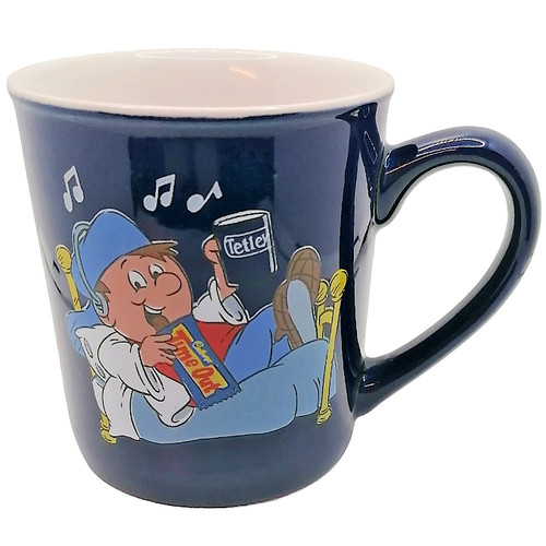 Tetley tea folk vintage mug - tetley,