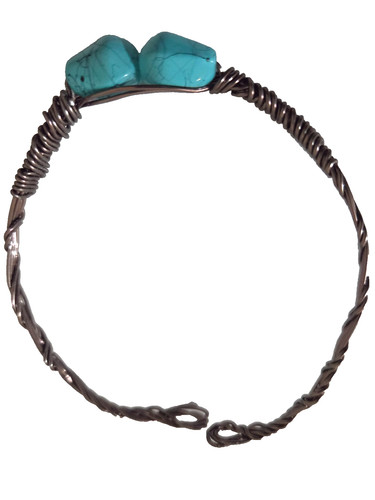 Handmade cuff bracelet copper