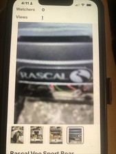 RASCAL VEO SPORT mobility scooter spare parts: MOTOR UNIT REAR COVER