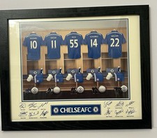 Chelsea FC Signed Locker Room