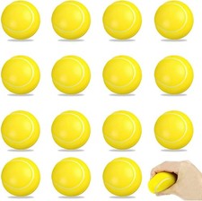 Sponge Ball, Foam Tennis Balls, Yellow Mini Foam Balls For Kids' Games Indoor