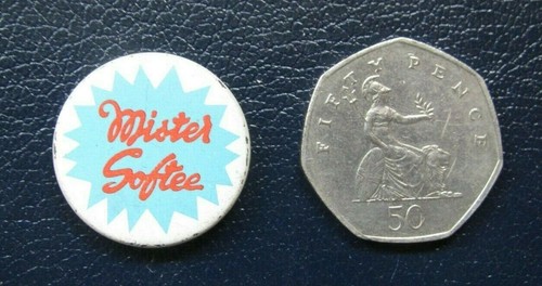 Mister softee small pin badge - softee,