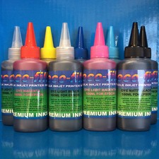 9X100ML ECO-FILL DYE PRINTER