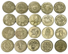 1983- 2016 ELIZABETH II ONE POUND £1 COIN - CIRCULATED - CHOICE OF YEAR