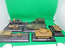 Tanks & military vehicles ww2 British & German , job lot of 7.