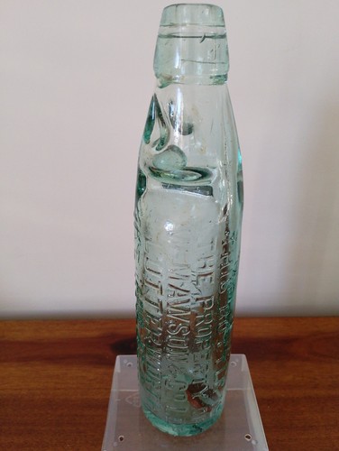 Vintage codd glass - codd, bottle
