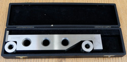 Verdict 200mm sine bar - sine, boxed
