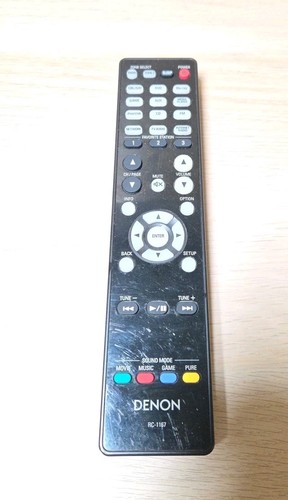 Denon remote control 1167 - remote, rc-1167