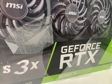 MSI GeForce RTX 3060 Ti VENTUS 3X 8GB GDDR6X OC Gaming GPU Used
